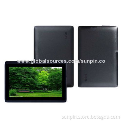 7-inch dual core tablet PC with dual camera USB host and G-sensor